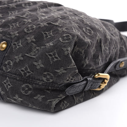 Louis Vuitton Denim Neo Cabby GM Black 9 of 12