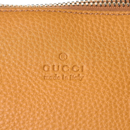 Gucci Pebbled Calfskin Medium Bree Shoulder Bag Bumblebee 6 of 13