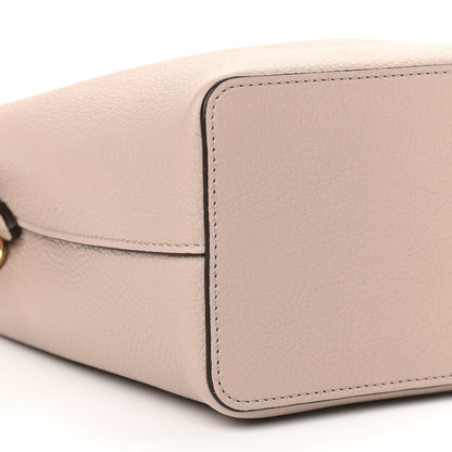 Louis Vuitton Calfskin Nano Lockme Bucket Greige 6 of 7