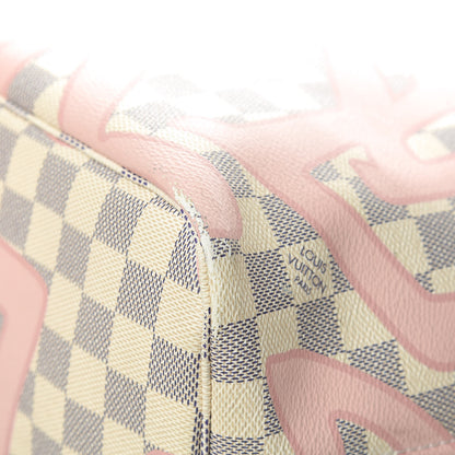 Louis Vuitton Damier Azur Tahitienne Neverfull MM 16 of 19