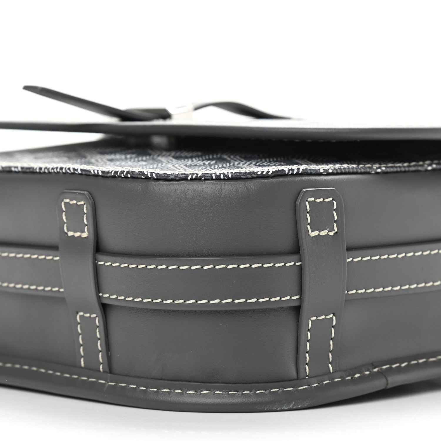 Goyard Goyardine Belvedere II PM Messenger Bag Gray 9 of 9