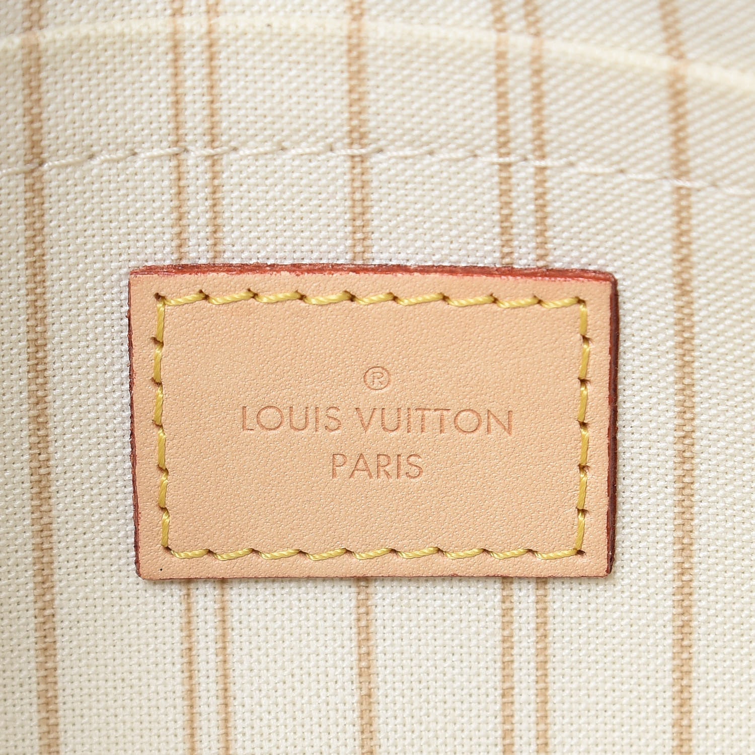 Louis Vuitton Damier Azur Neverfull MM GM Pochette 6 of 12