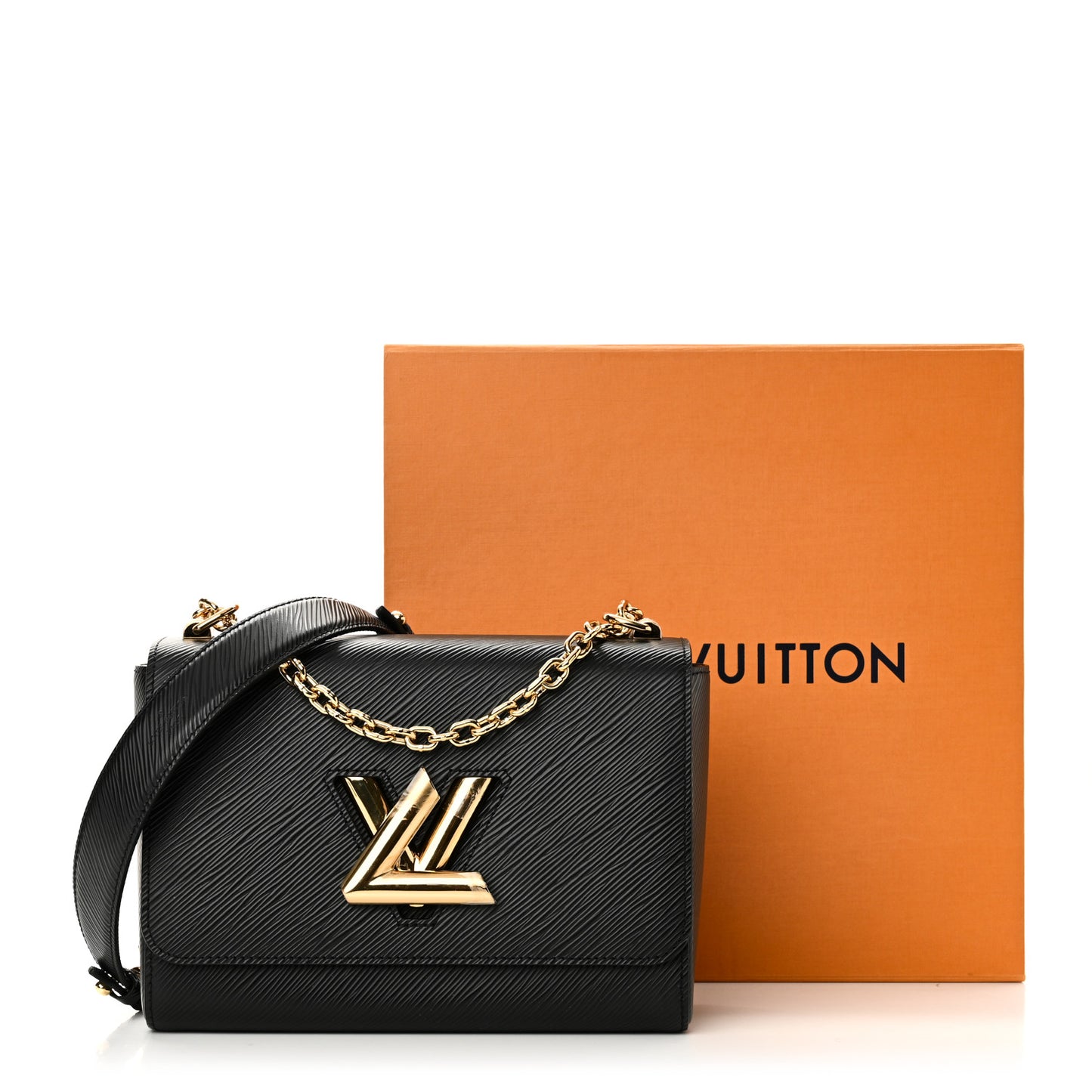 Epi Twist Shoulder Bag MM Black