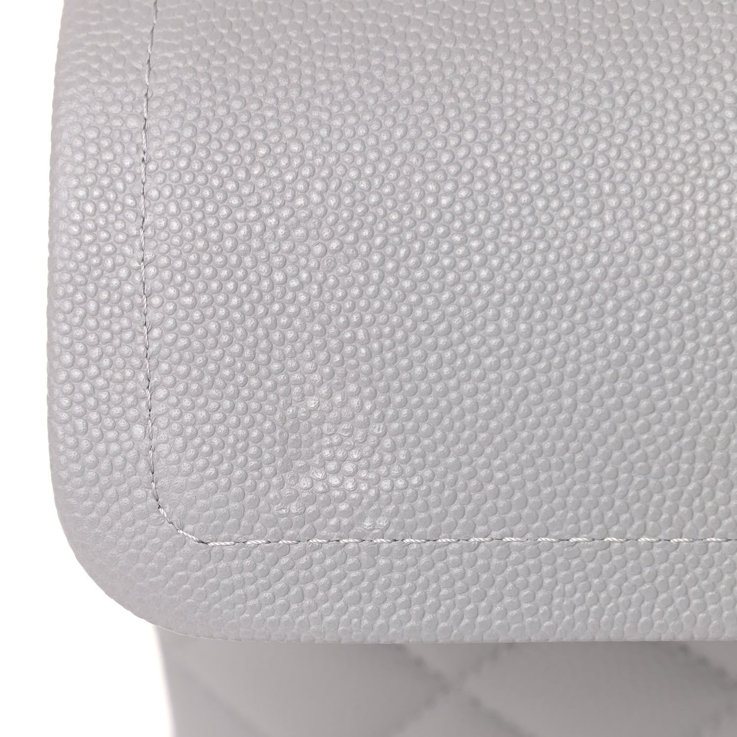 Chanel Caviar Quilted Small Double Flap Grey 5 of 5