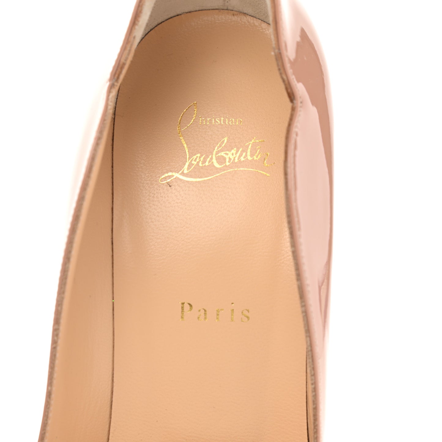Patent Hot Chick Pumps 41.5 Nude