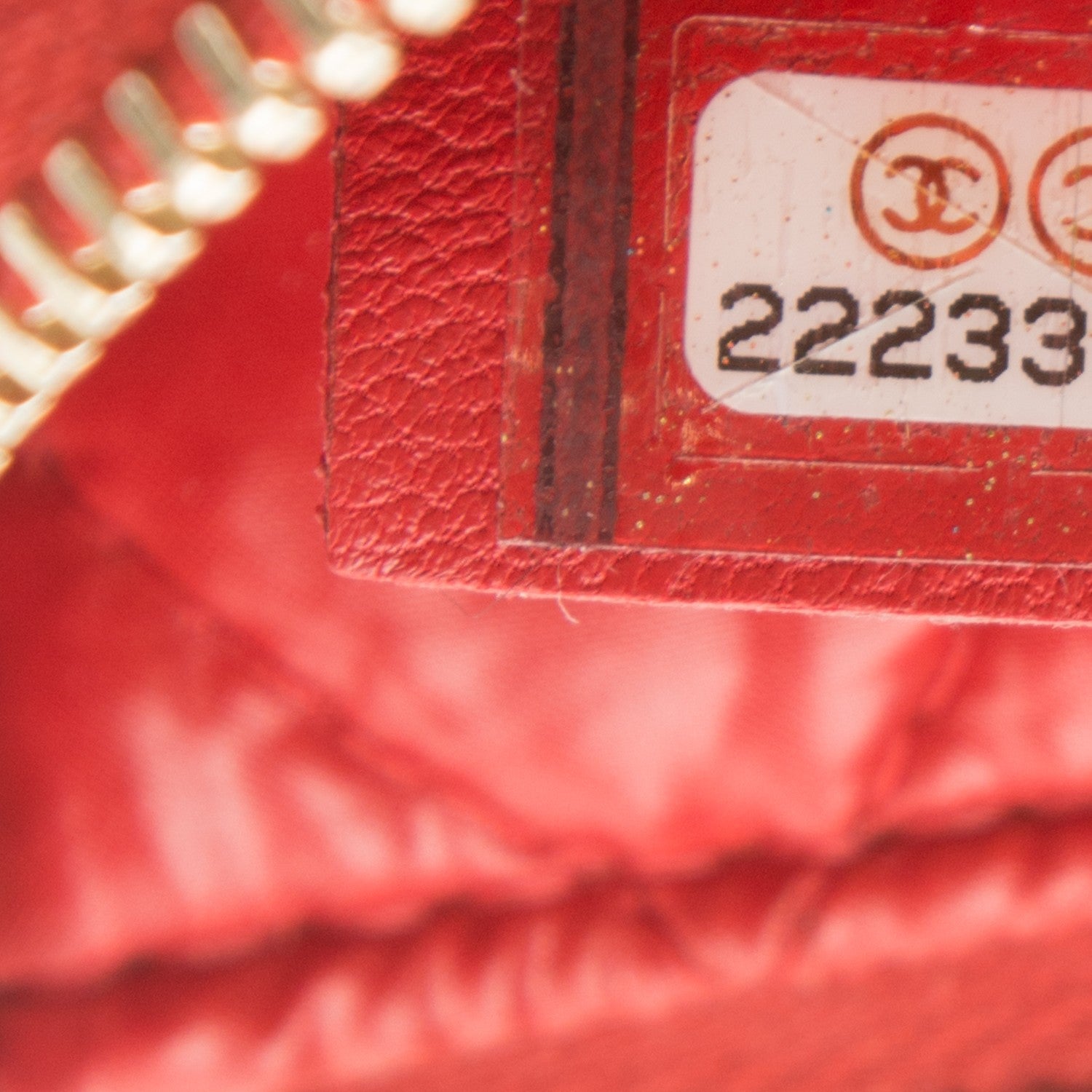 Chanel Lambskin Quilted Casino Coin Purse Red 7 of 7