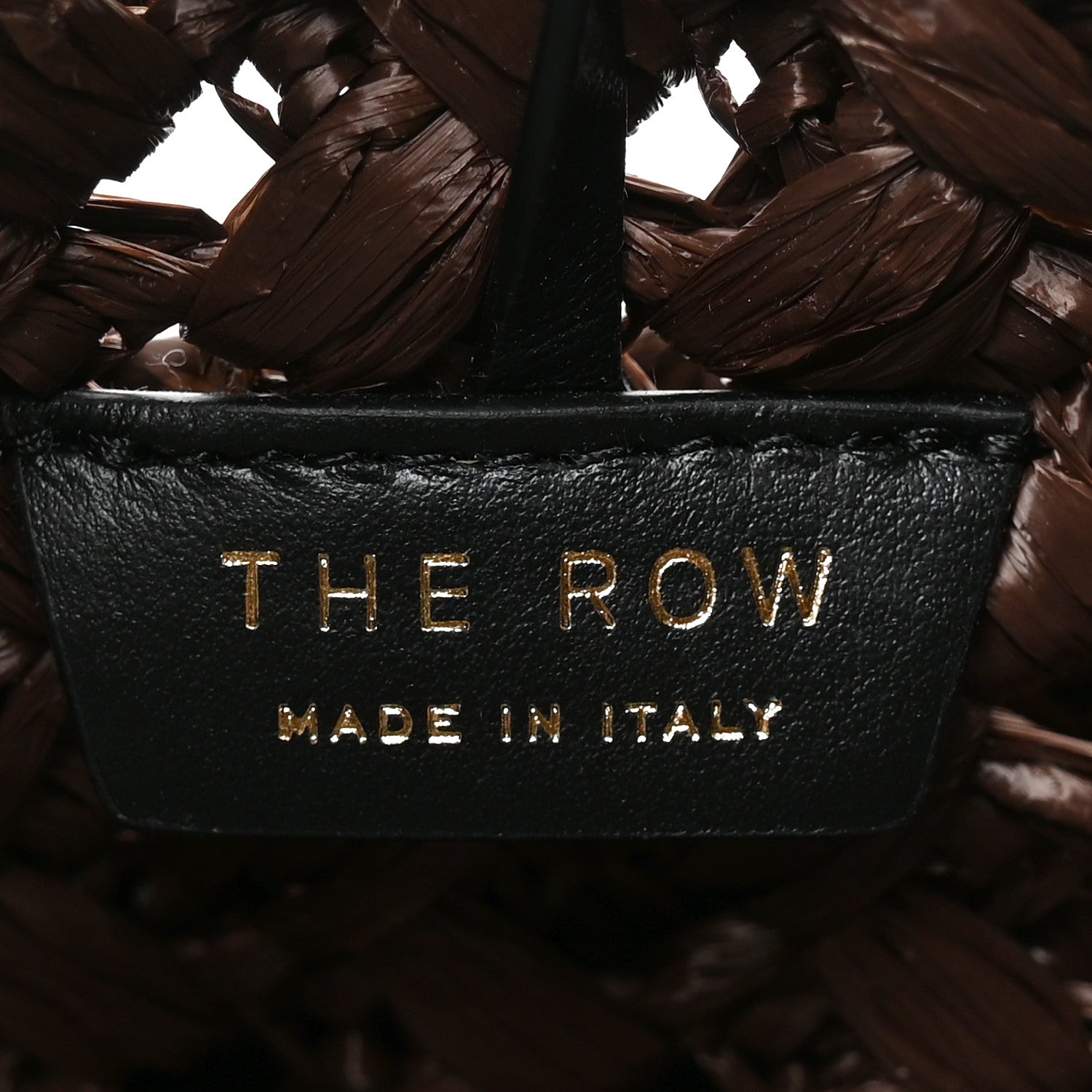 The Row Raffia Estelle Tote Bag Brown 5 of 8