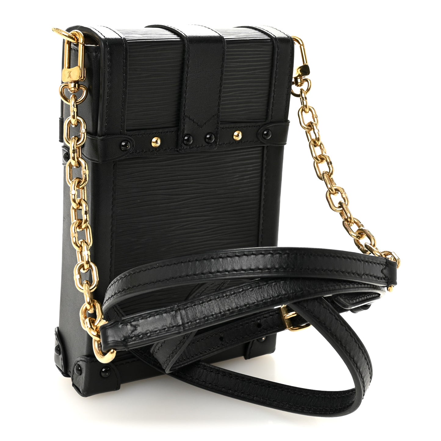 Epi Pochette Trunk Verticale Black