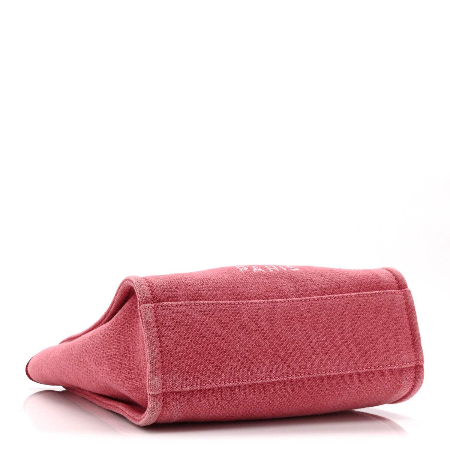 Chanel Canvas Mini Deauville Tote Red 4 of 10