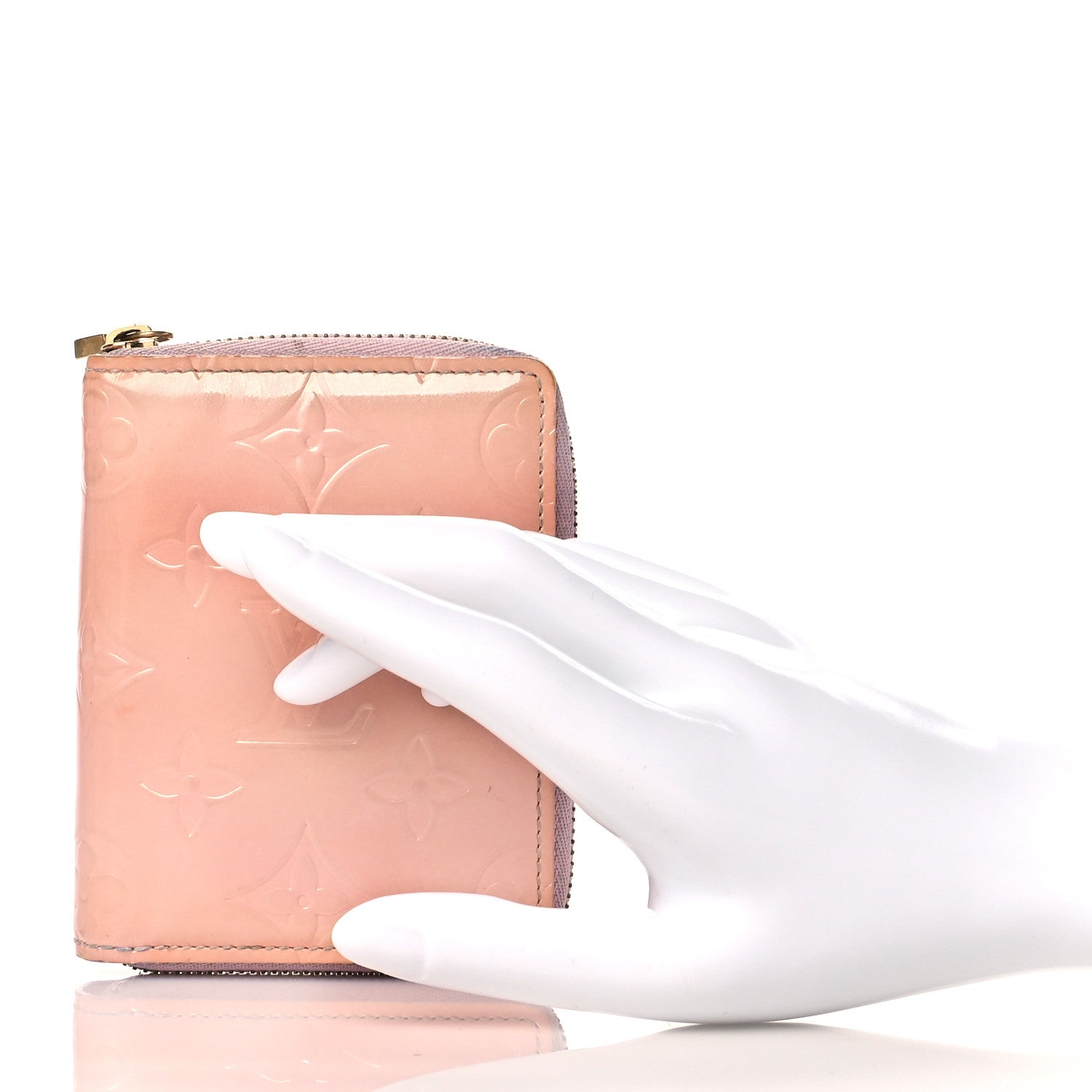 Louis Vuitton Vernis Zippy Coin Purse Marshmallow 2 of 12