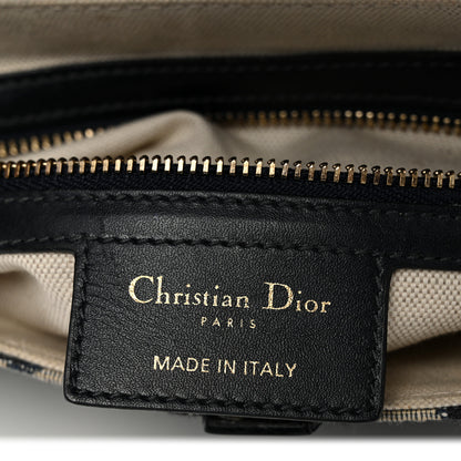 Christian Dior Oblique Saddle Bag Blue 6 of 10