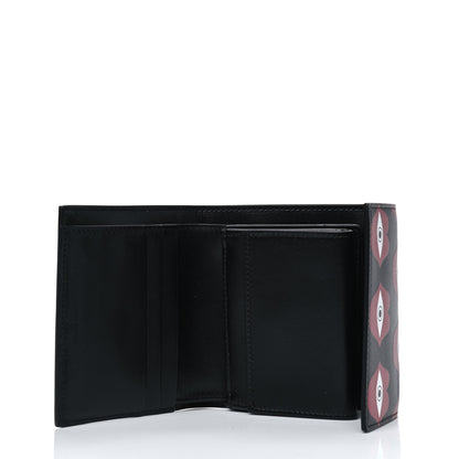 Celine X ANNELI SANAYE HENRIKSSON Smooth Calfskin Telepathic Compact Wallet Red Black 4 of 4
