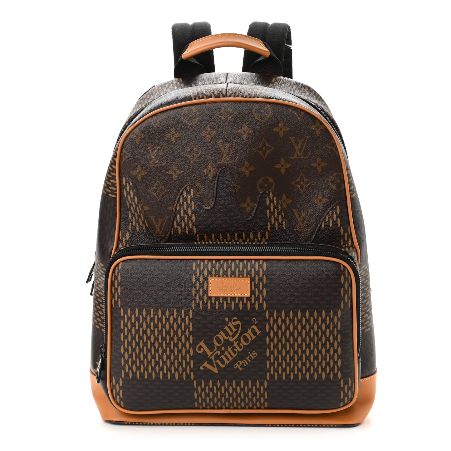 X NIGO Giant Damier Ebene Monogram Campus Backpack