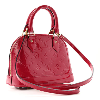 Louis Vuitton Vernis Alma BB Rose Indien 3 of 12