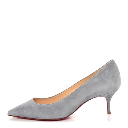 Christian Louboutin Veau Velours So Kate 55 Pumps 35 Light Blue 1 of 10