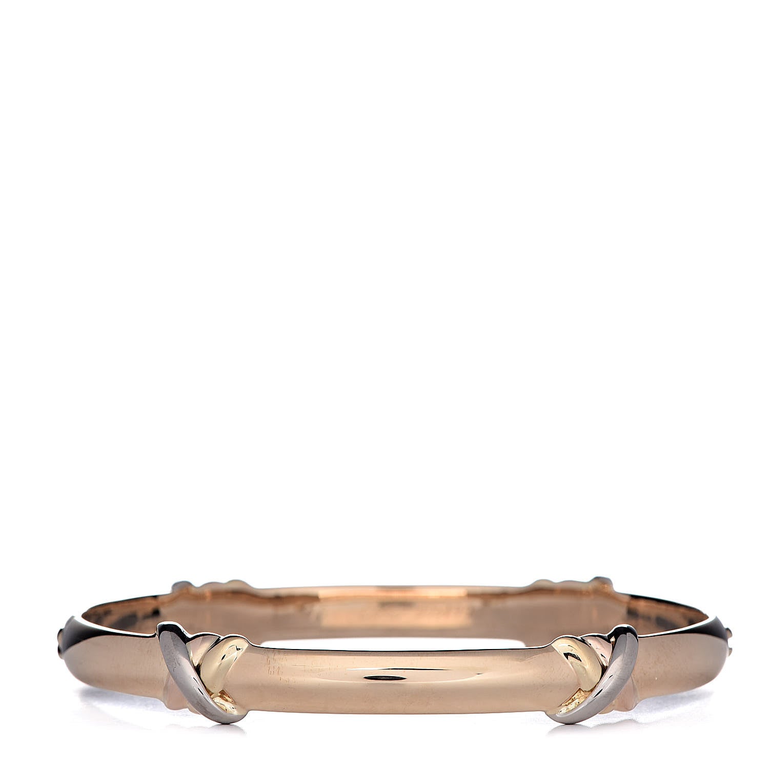 Cartier 18K Pink Yellow White Gold Trinity LOVE Bracelet 16 3 of 5