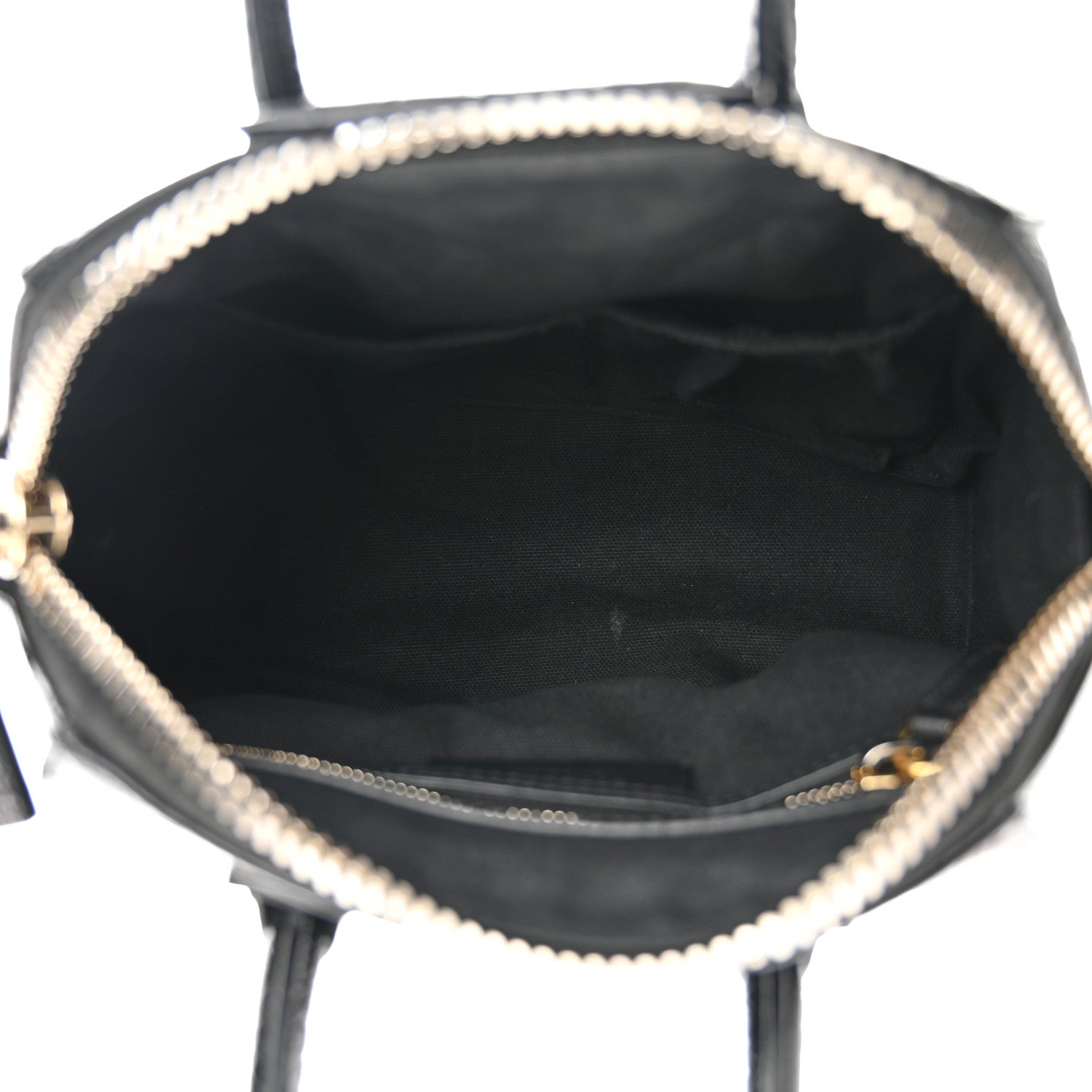 Givenchy Calfskin Crocodile Embossed Mini Antigona Black 4 of 9