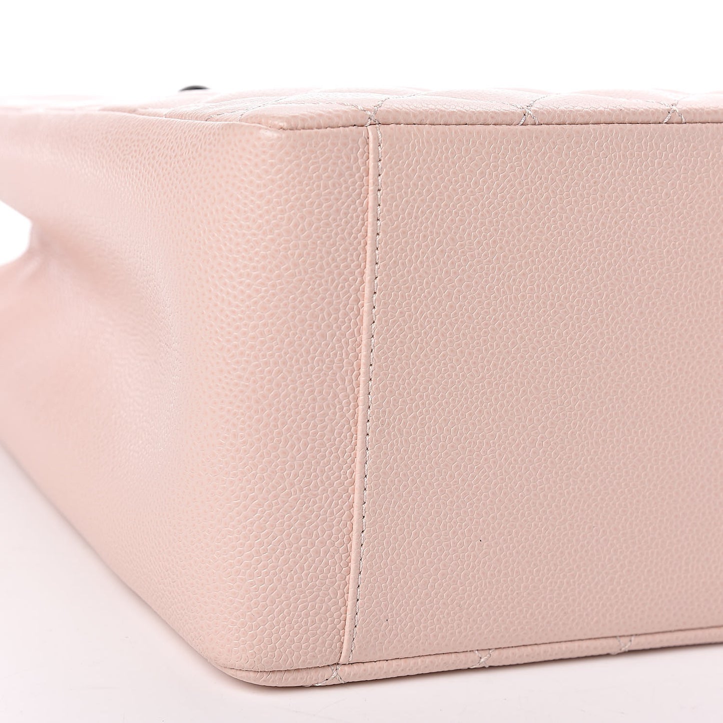 Caviar Quilted Grand Shopping Tote GST Light Pink