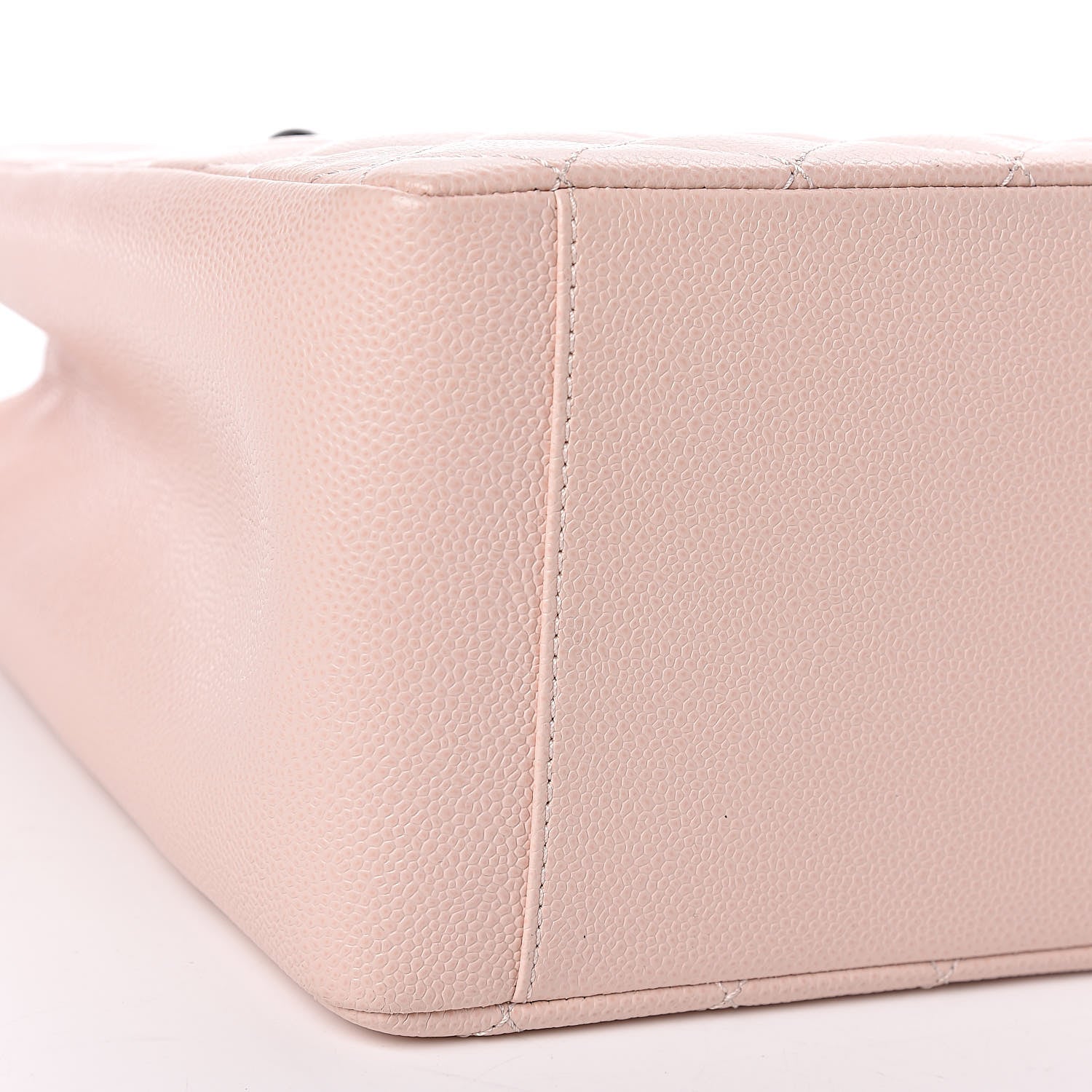 Chanel Caviar Quilted Grand Shopping Tote GST Light Pink 8 of 9