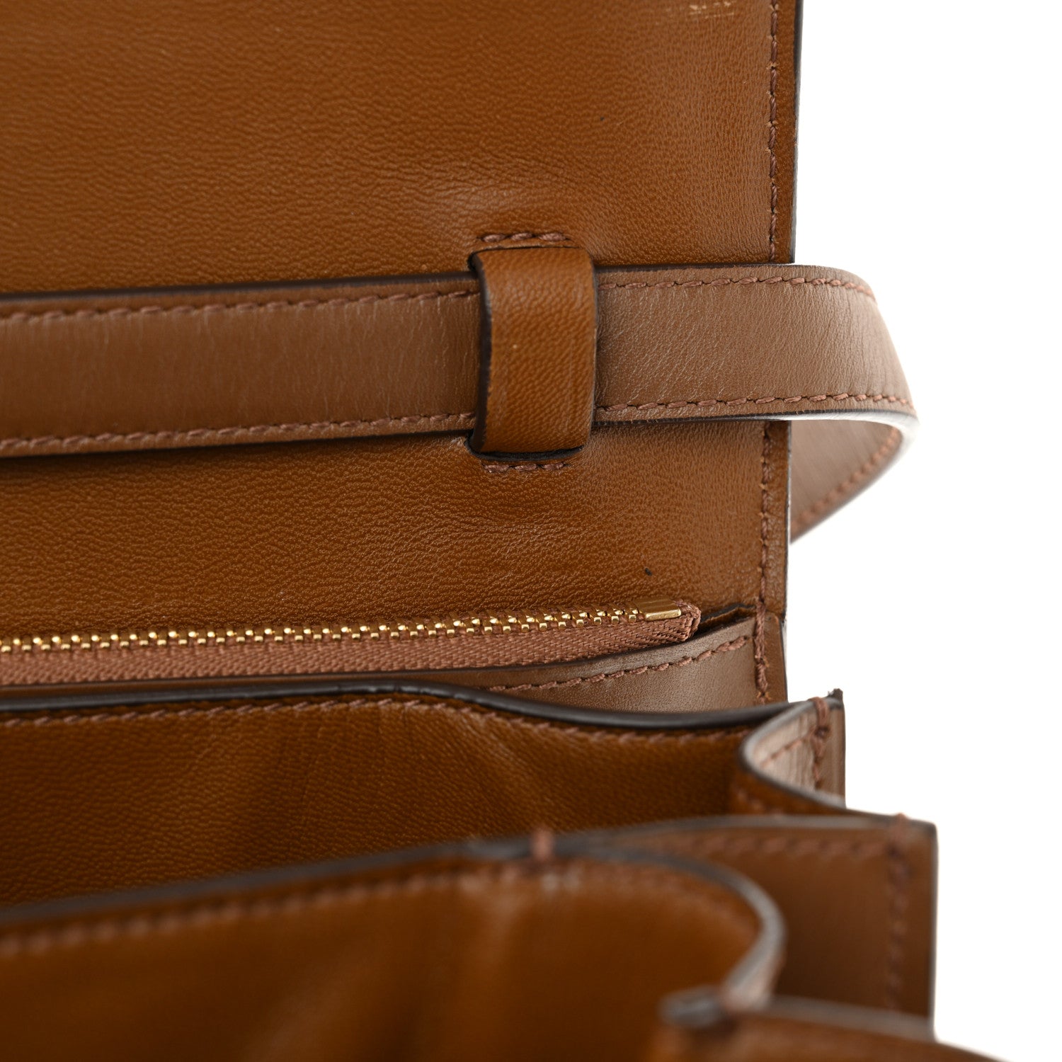 Celine Box Calfskin Medium Classic Box Flap Bag Camel 8 of 12