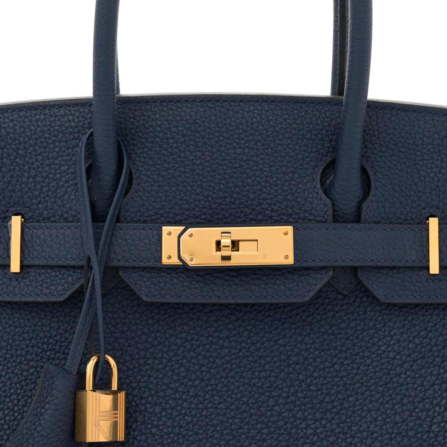 Togo Birkin 30 Bleu Encre