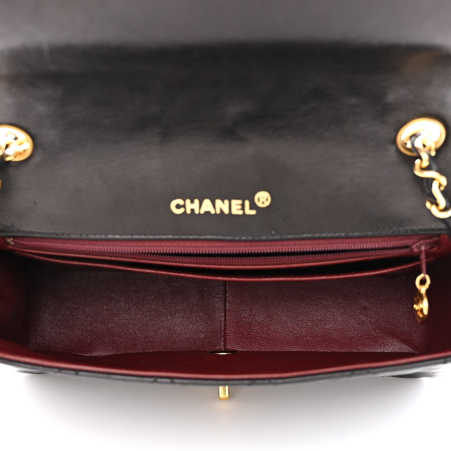 Chanel Lambskin Quilted Small Single Flap Black 5 of 11