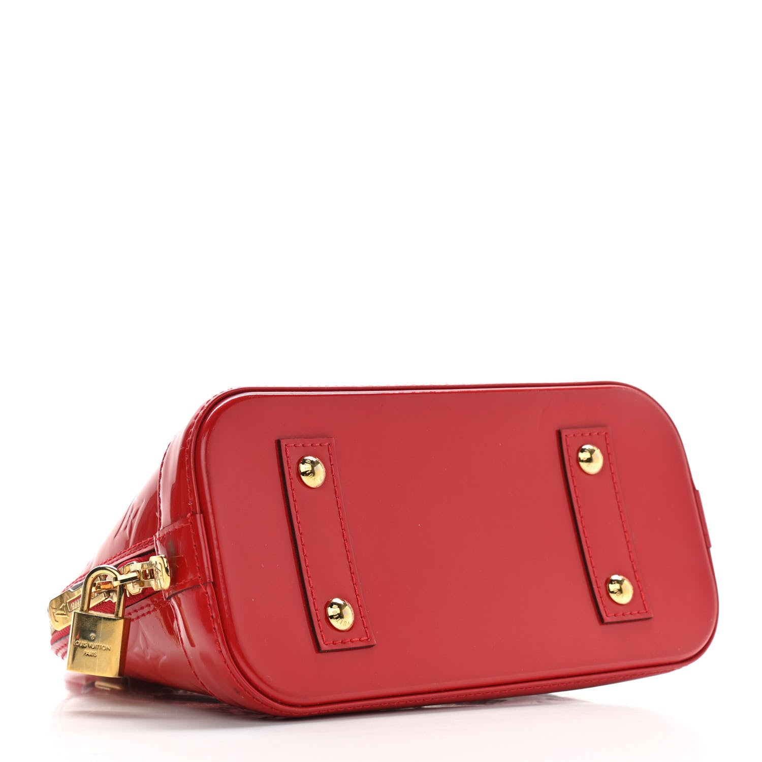 Louis Vuitton Vernis Alma BB Cherry 4 of 13