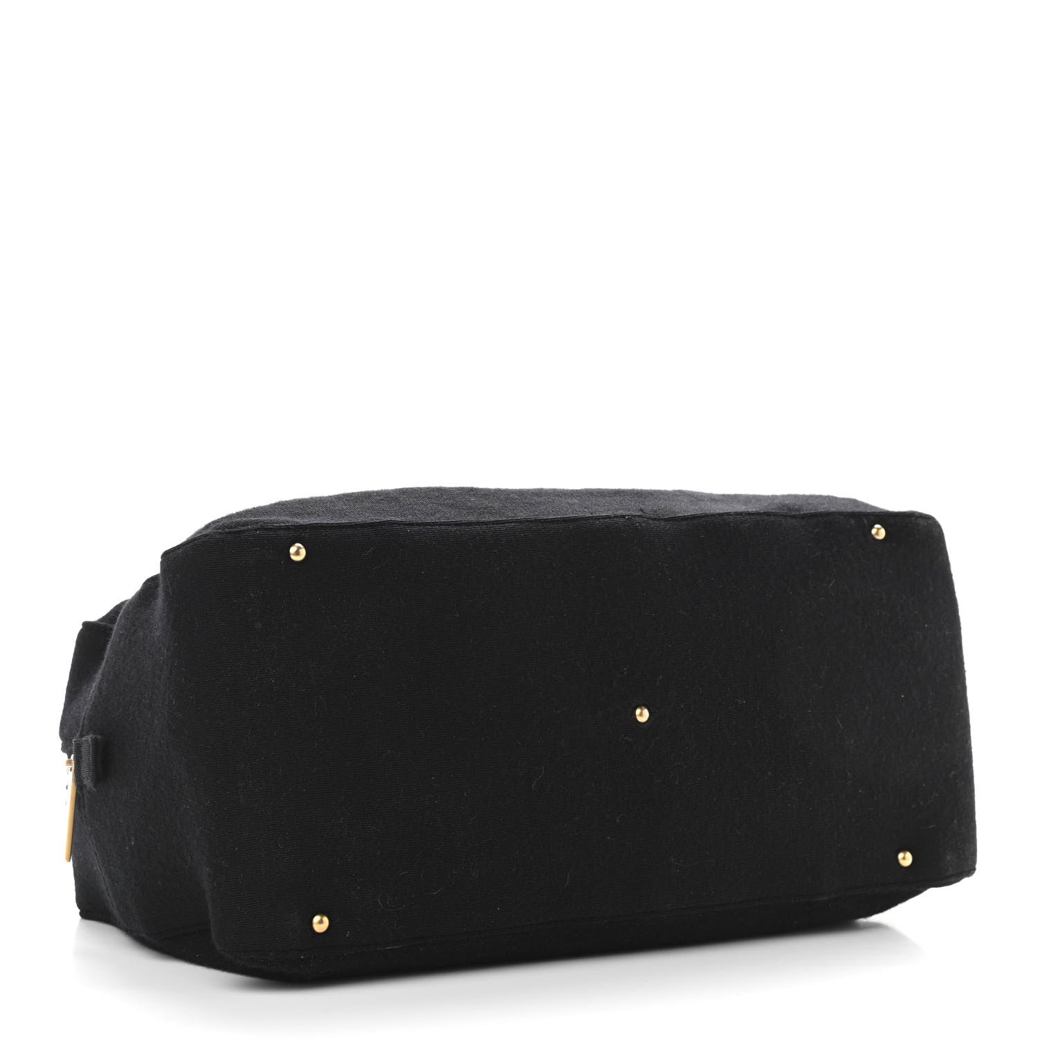 Chanel Jersey Square Quilted Bowler Black 3 of 13