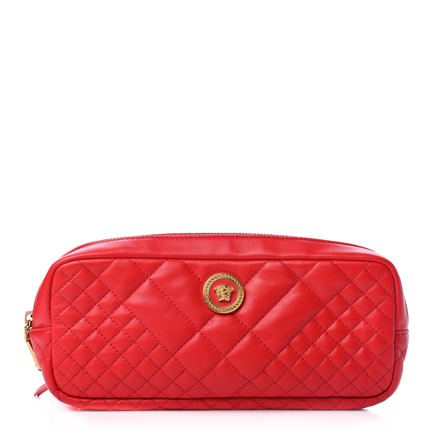 Nappa Barocco Quilted Vanitas Medea Belt Bag Red