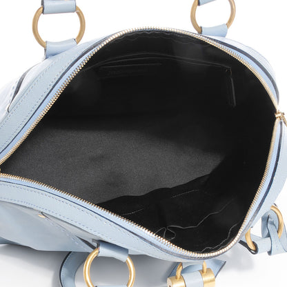 Saint Laurent Calfskin Large Muse Light Blue 5 of 9