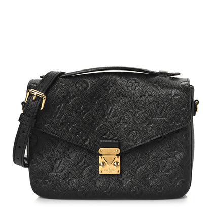 Louis Vuitton Empreinte Pochette Metis Black 1 of 8