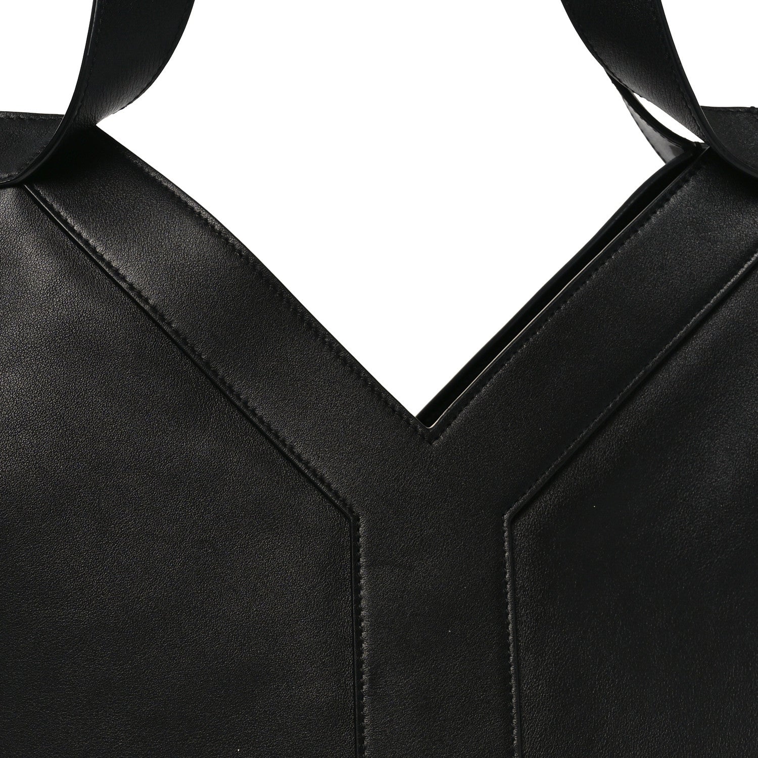 Saint Laurent Santorini Lux Calfskin Y Drawstring Tote Black 8 of 10