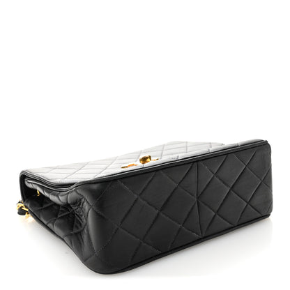 Chanel Lambskin Quilted Medium Single Flap Black 4 of 12