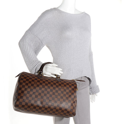 Louis Vuitton Damier Ebene Speedy 35 2 of 8