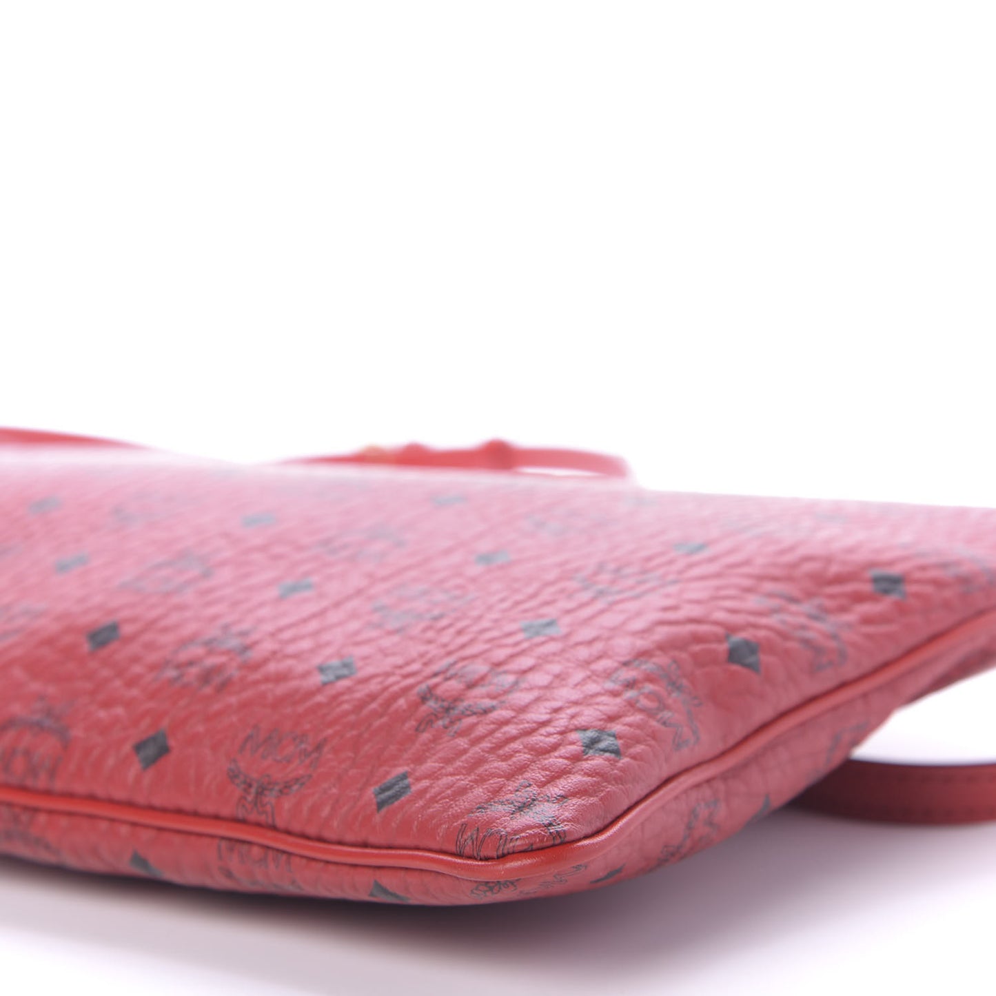 Visetos Medium Crossbody Pouch Ruby Red