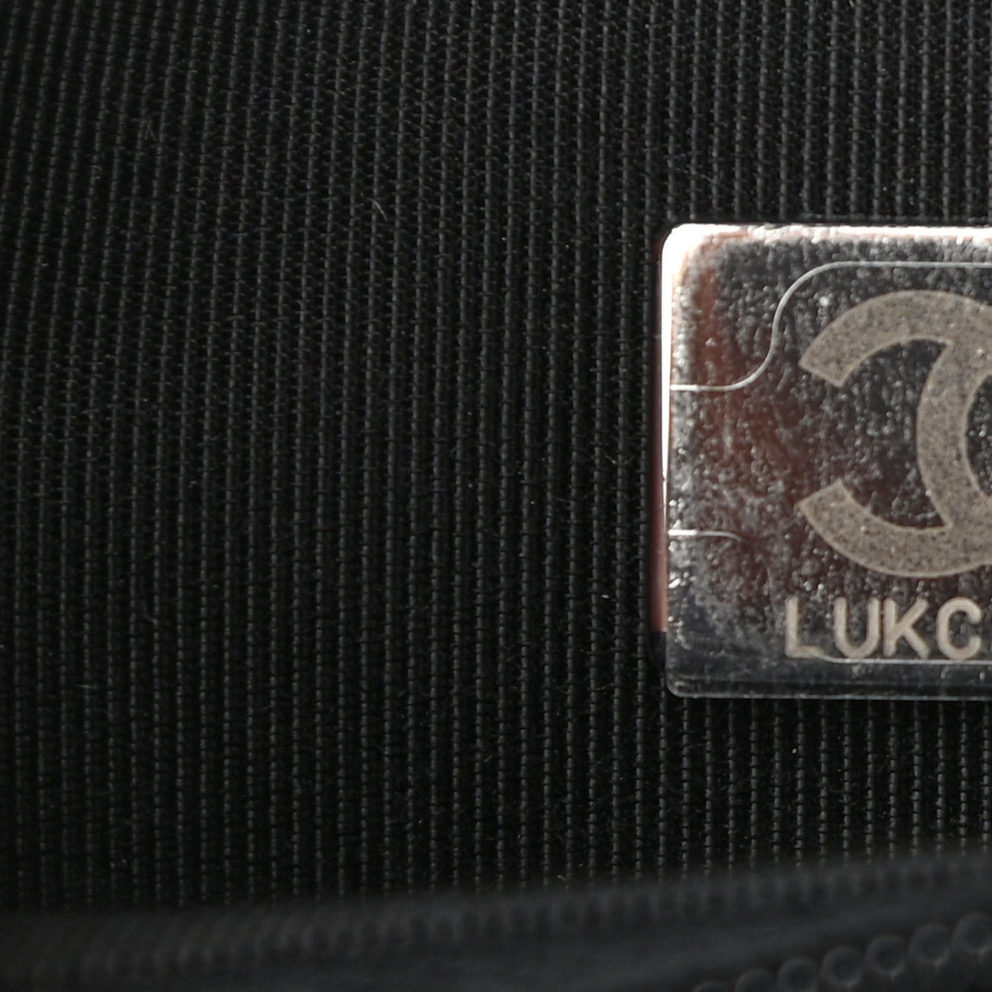 Lambskin Quilted Wallet On Chain WOC So Black