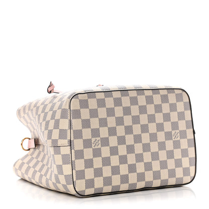 Louis Vuitton Damier Azur Neonoe MM Eau De Rose 4 of 17