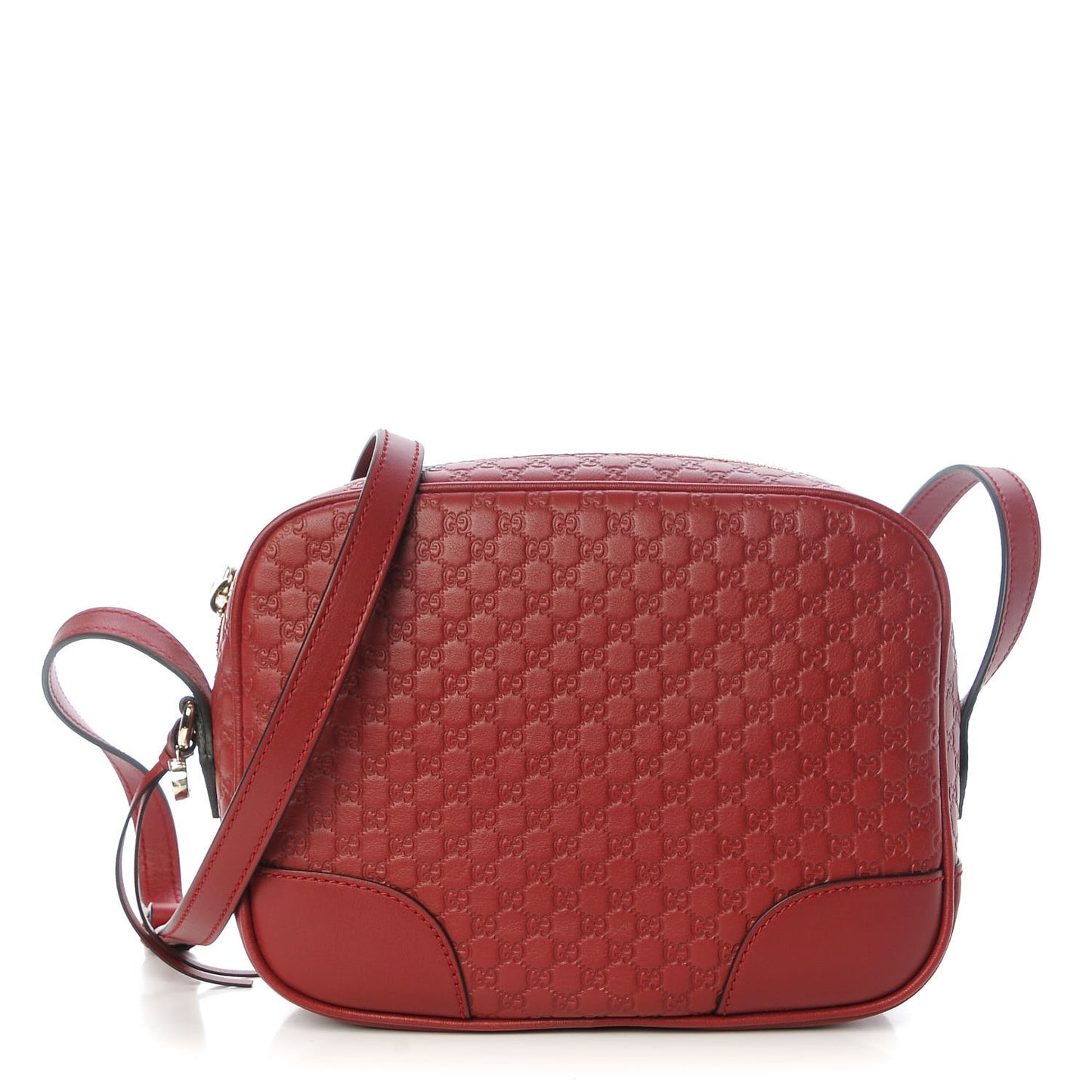 Microguccissima Mini Bree Messenger Bag Red