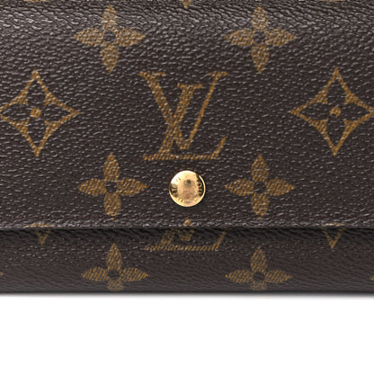 Louis Vuitton Monogram Porte-Monnaie Tresor Wallet 8 of 10