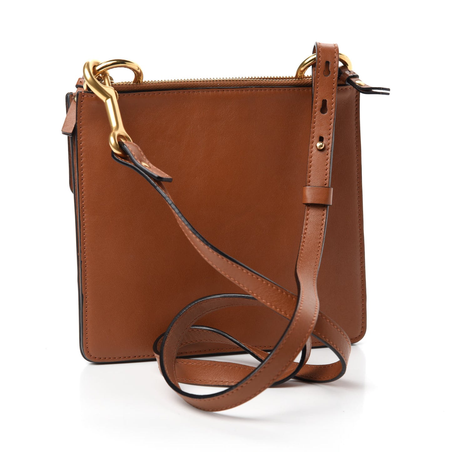 Calfskin Suede Rainbow Patchwork Small Jane Fringe Bag Caramel