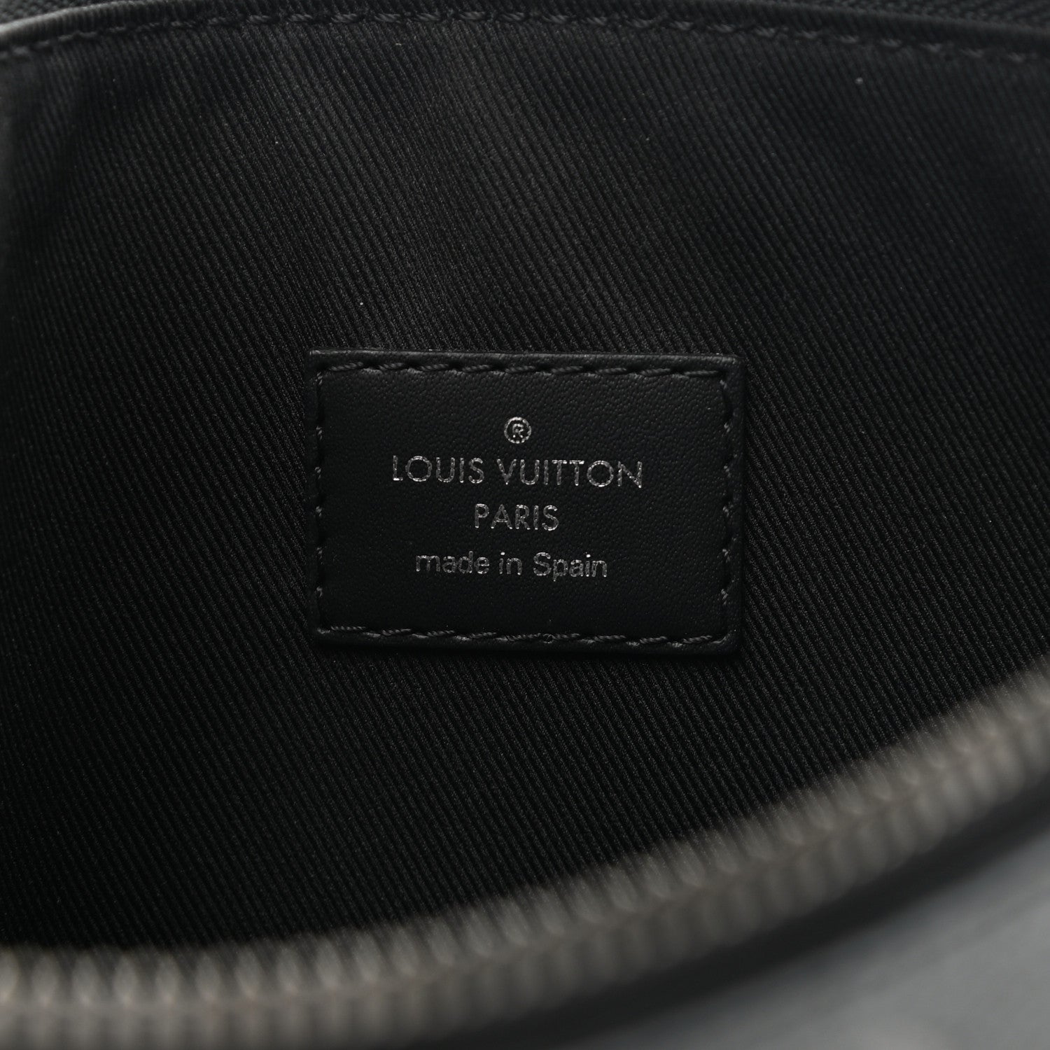 Louis Vuitton Monogram Eclipse Fragment Cabas Light Pochette 6 of 8