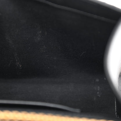 Saint Laurent Grain De Poudre Textured Mixed Matelasse Triquilt Small Monogram Satchel Black 7 of 9