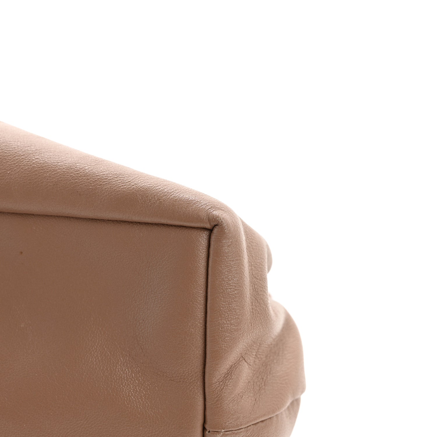 Mansur Gavriel Lambskin Cloud Clutch Biscotto 7 of 8