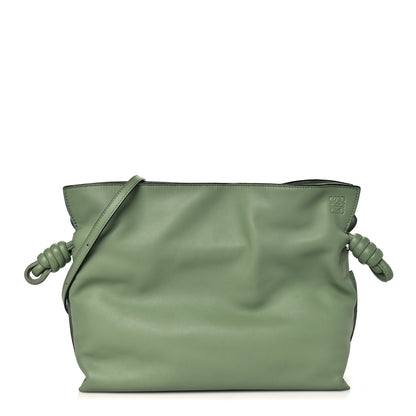 Loewe Nappa Calfskin Medium Flamenco Knot Clutch Rosemary 1 of 10