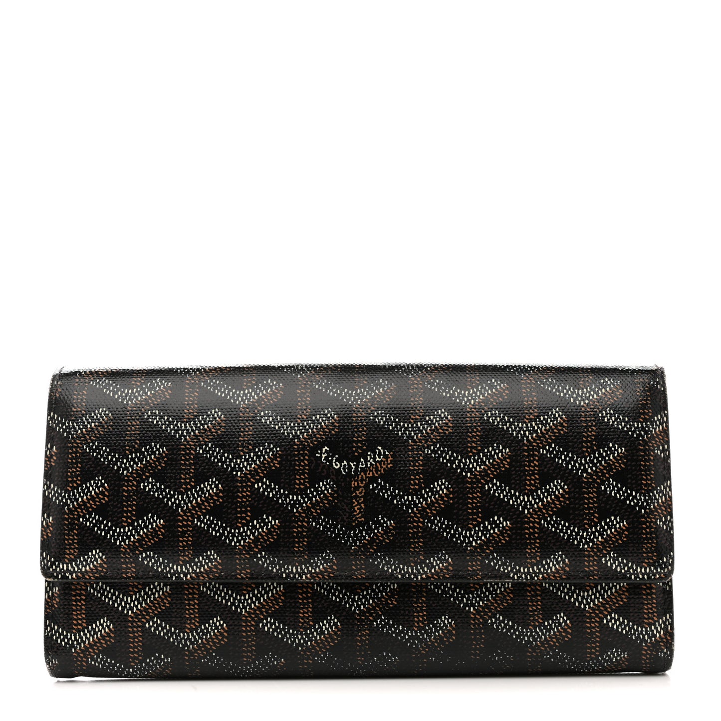 Goyardine Varenne Long Wallet Black