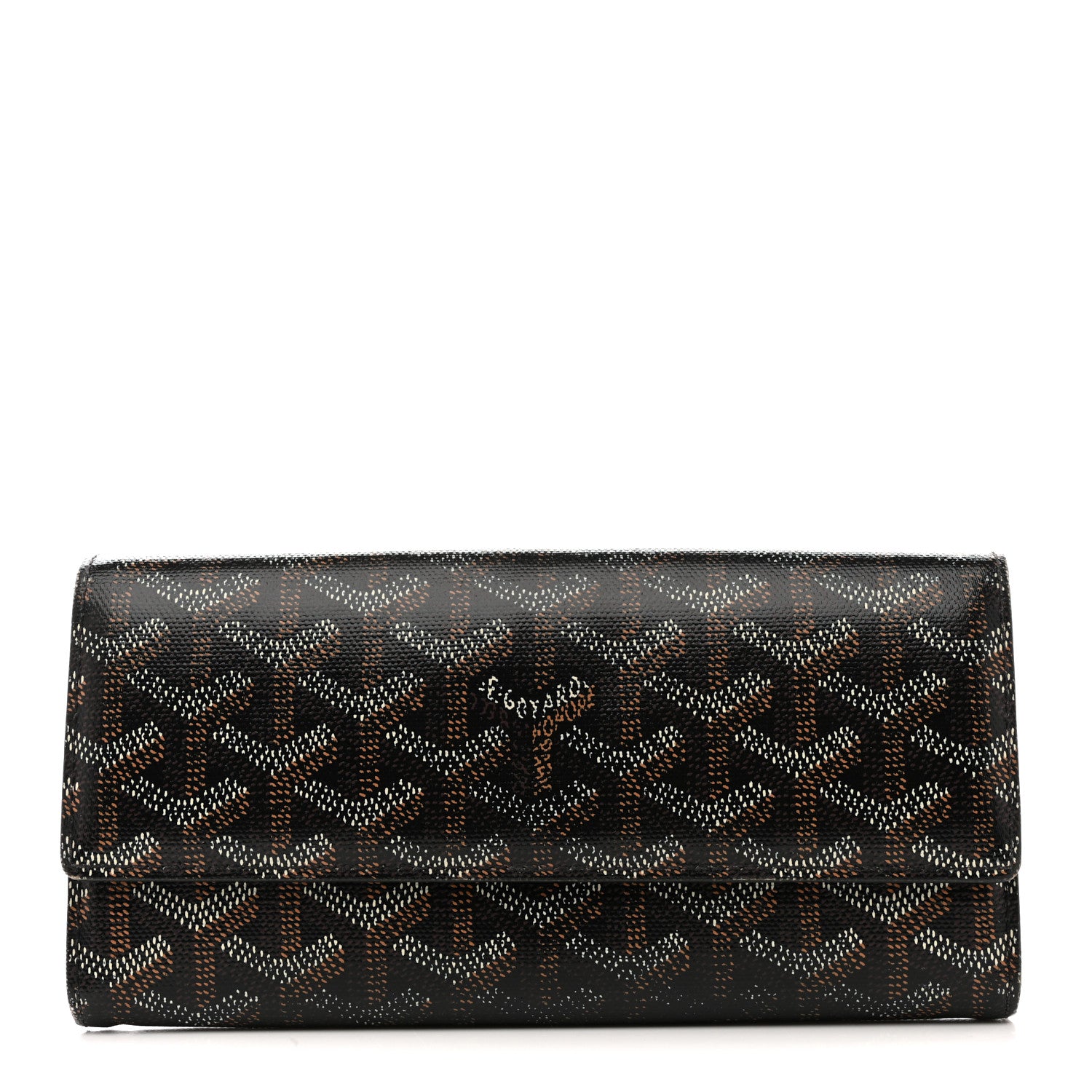 Goyard Goyardine Varenne Long Wallet Black 1 of 12