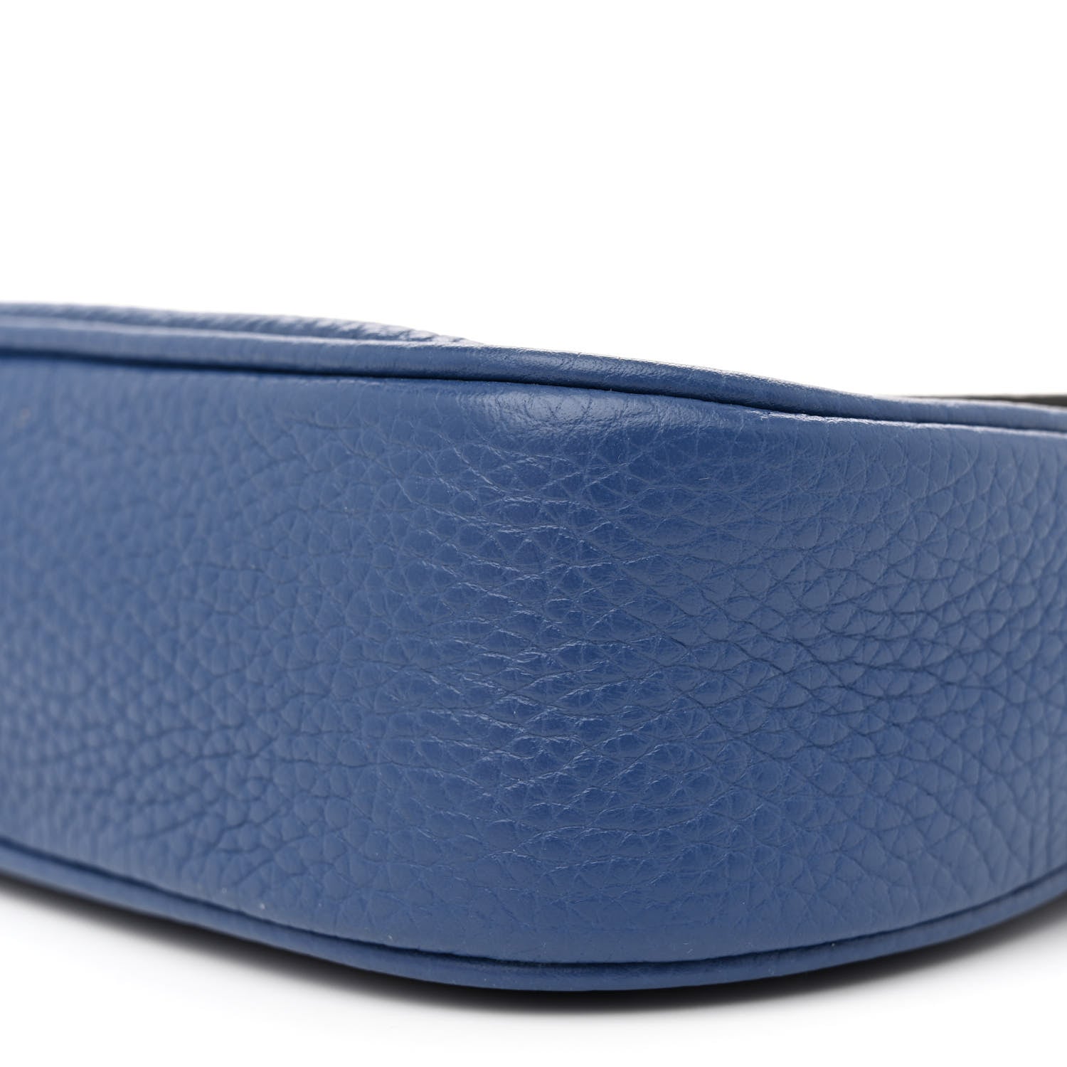 Gucci Pebbled Calfskin Medium Soho Flap Crossbody Caspian 10 of 12