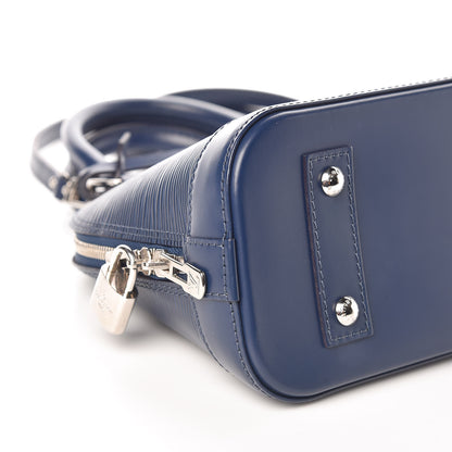 Louis Vuitton Epi Alma BB Indigo 5 of 8