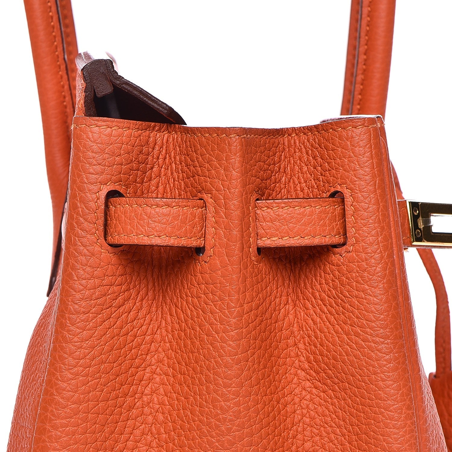 Hermes Togo Birkin 25 Feu 25 of 33