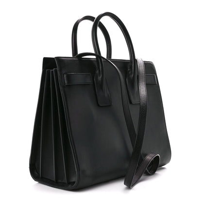 Saint Laurent Smooth Calfskin Small Sac De Jour Black 3 of 13